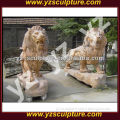 garden big stone lion statue for sale